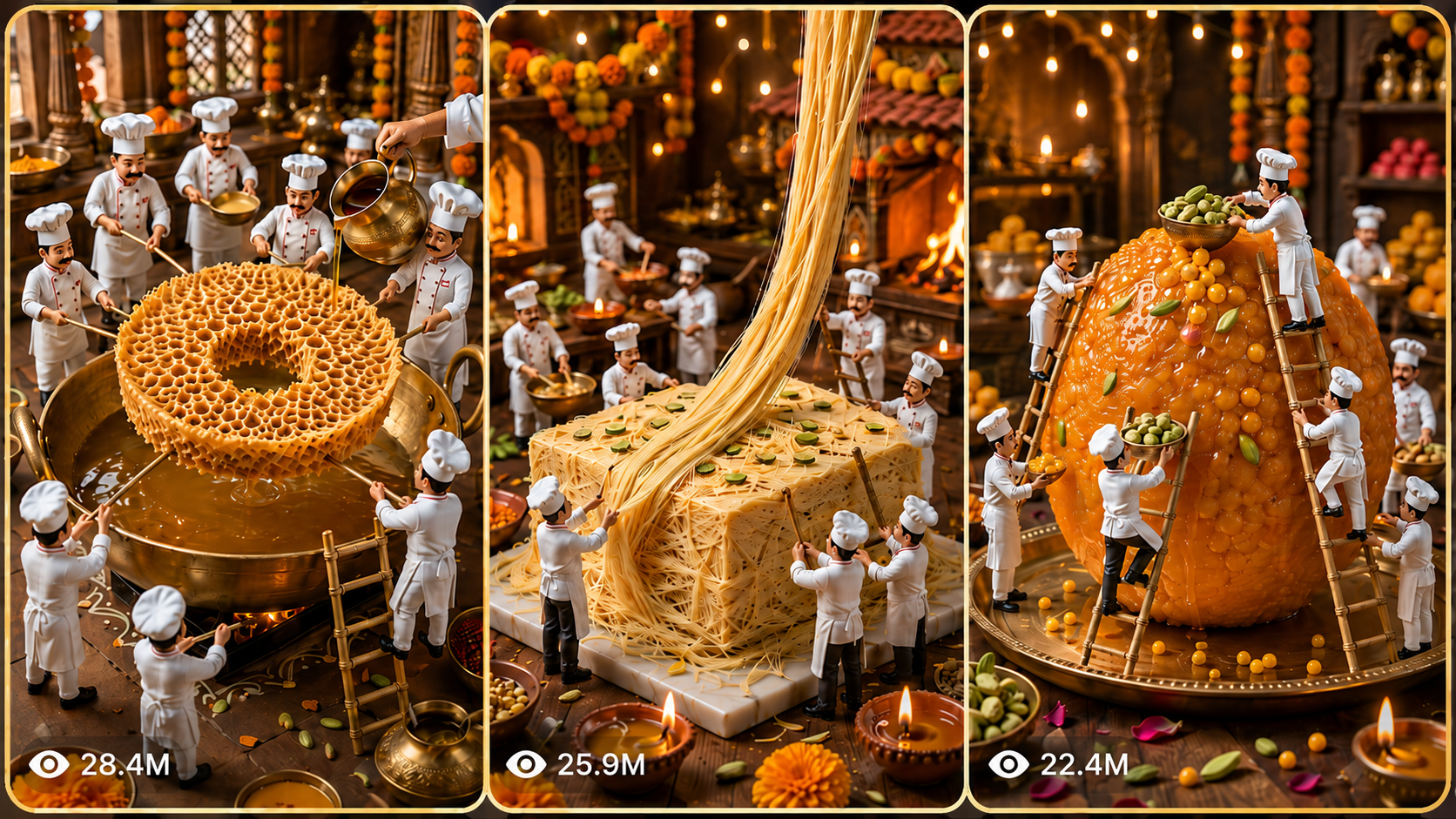 TINY CHEFS & GIANT FOOD VIRAL VIDEO SYSTEM