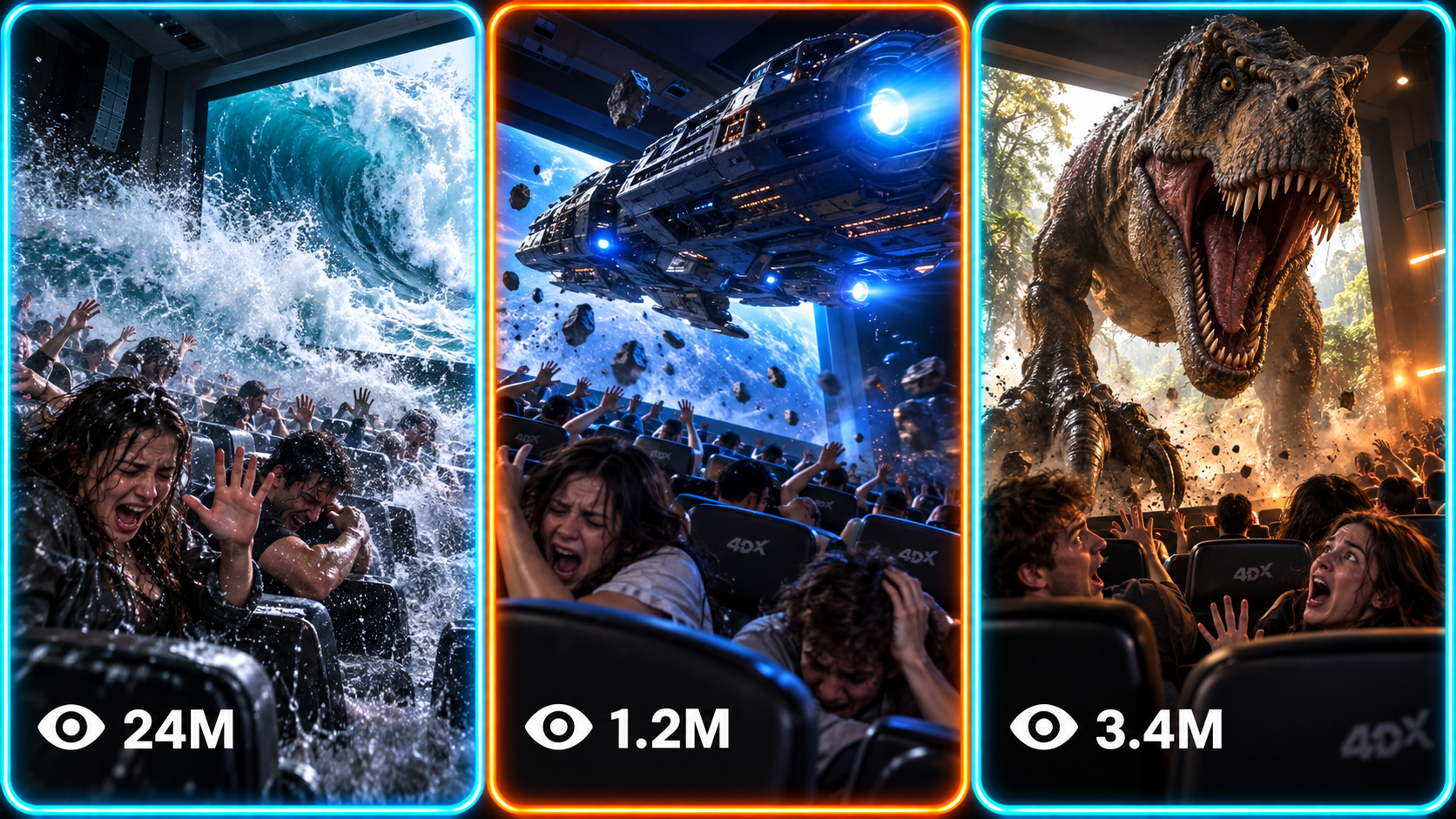 30-SECOND 4DX REALITY-BREACH VIDEO STUDIO.....
